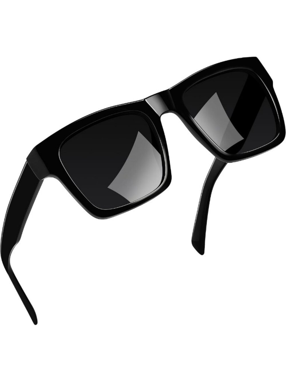 Trendy Oversized Polarized Square Sunglasses for Men & Women | UV400 Retro